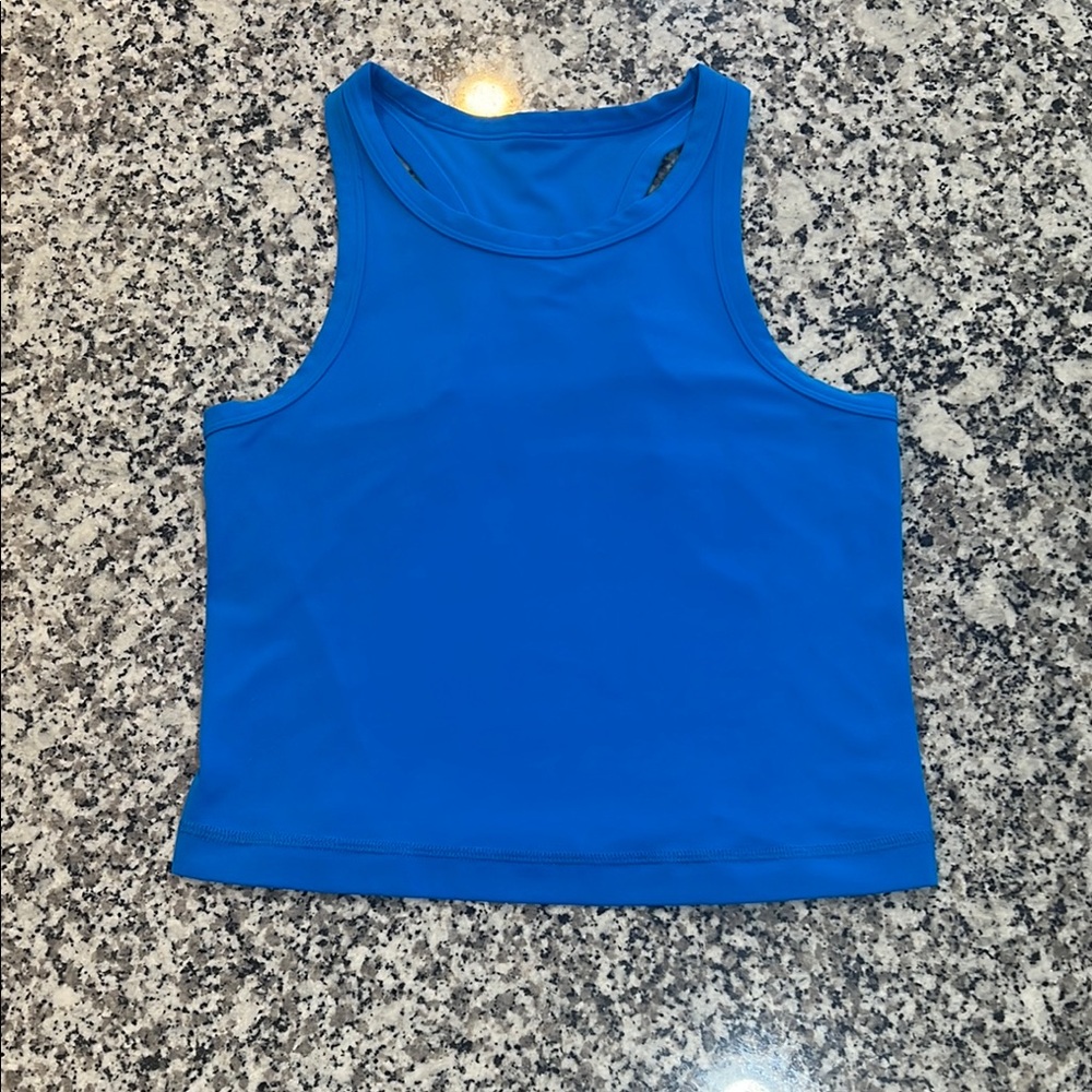 Lululemon Align Waist Length Tank Top, Cobalt Blue - 6